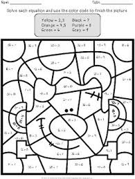 Halloween Multiplication And Division Color By Number By Tchrbrowne Halloween Math Worksheets Halloween Multiplication Halloween Math