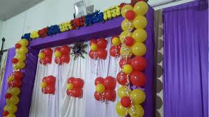 My experience with balloon decoration for birthday party arch gate without stand ideas in india if you like my video so please. Balloon Decoration Stage Balloon Design Balloon Flower Decoration Birthday Decoration Rajnandgaon Youtube