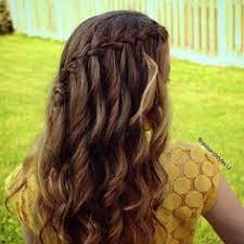 40 Flowing Waterfall Braid Styles Waterfall Hairstyle Long Hair Styles Waterfall Braid Hairstyle