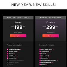 40% off their annual and premium plans! New Year New Skills Save 33 On Pluralsight Subscriptions