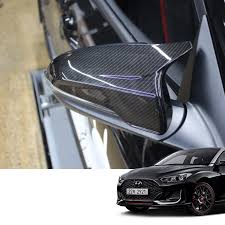 It generates excitement for drivers customizable to every skill level and will always reign as the first u.s. Carbon Black Devil Horn Style Side Mirror Cover For Hyundai 2019 2021 Velostor N Ebay