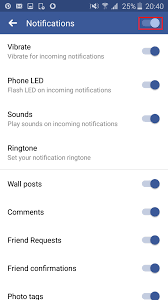 Tap to adjust your notification selection for each category (i.e. Fix Facebook Notifications Not Working Appuals Com