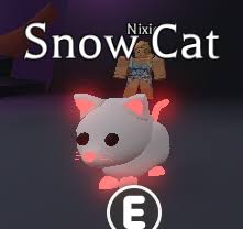 Cari karakter penjual lalu tekan klik > pilih menu trade. Pet Adopt Me Mega Neon Snow Cat In Game Items Gameflip