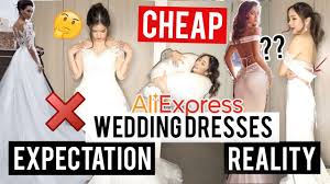 Search a wide range of information from across the web with topsearch.co. Try On Aliexpress Cheap Wedding Dresses It Was A Mistake Youtube