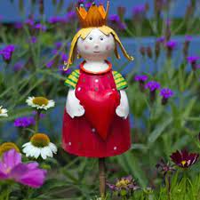 In romantischen landhausgärten kommen auch. Gartenfiguren Gartendeko Metall Zum Verlieben Wayfair De