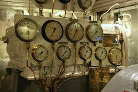 File Hms Belfast Boiler Room Gauges 1 Jpg Wikimedia Commons Boiler War Stories Ship