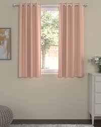 Ambesonne peach window curtains, botanical garden delicacies mellow orange nectarines with leaves, lightweight decorative panels set of 2 with rod pocket, 56 x 63, green orange vermilion (set of 2) by east urban home. Buy Peach Curtains Accessories For Home Kitchen By Rosarahome Online Ajio Com