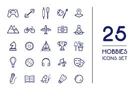 3,000+ vectors, stock photos & psd files. Free Vector Hobbies Icons Set Template Free Psd Templates