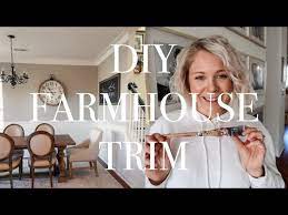 Chair rail molding choice consists of ornamental chair rails and chair rail molding with ornamental patio chair slings | outside furnishings sling repairs sling clearance chair alternative sale ! Diy Farmhouse Trim Alternative To Crown Moulding Youtube