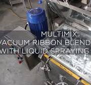 Multimix Vacuum Ribbon Mixer | Powder Mixer | Spice Mixer with Liquid  Spraying System