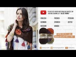 Alize Angora Gold Ile Delikli Sal Yapimi Perforated Shawl With Alize Angora Gold Youtube Shawl Crochet Videos Freeform Crochet