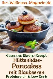 Eiweiss Quark Pfannkuchen Mit Heidelbeeren Gesundes Low Carb Rezept Fur Eiweiss Rezepte Viel Protein Low Rezepte Fettarme Gerichte Low Carb Rezepte