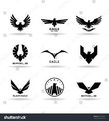 Black And White Eagle Logo Eagles 10 Logo Design Creative Art Logo Aviation Logo