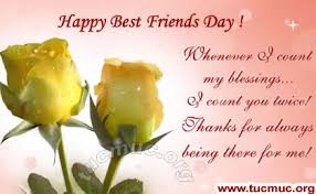 The day, as the name suggests, is meant to express gratitude and love for your biggest support system, your best friend. 56 Best Friends Day Wishes Greetings