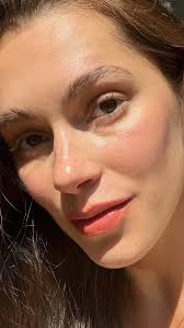 Light summer make up by @merit ✨ Using my favorite concealer in the shade  Bisque, Blush in Beverly Hills and lipstick in new shade Ginger  #Meritbeauty #gifted