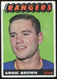 1965-66 Topps #90 Arnie Brown New York Rangers