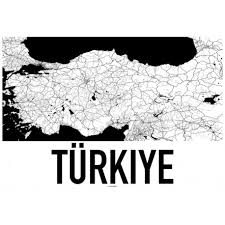 Se karta över turkiet och var semesterorterna i turkiet ligger. Turkiet Karta Poster Kop Stadskartor Och Sverigekartor Hos Wallstars