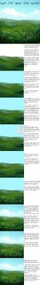 Sai Grass Field Tutorial Digital Painting Digital Painting Tutorials Landscape