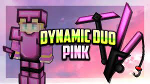 1.8.9 texture pack with 1.16.4 textures. Dynamic Duo 128x Pink Pvp Pack Minecraft Texture Pack