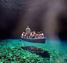 The bluest and clearest waters in the world, including ko phi phi in thailand, dog island in panama, and moraine lake in canada. Archaeological Photography On Twitter The Clearest Water In The World Melissani Lake Greece