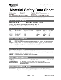 Annotated list of 100+ free resources for (material) safety data sheets (msds) sites on the internet, msds hyperglossary, faq, and more. Material Safety Data Sheet Msds Code 4228 Manualzz
