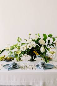 Elegant Silk Flower Wedding Centerpiece In Blue And Green Hues Blue Wedding Flowers Bouquet Fake Flowers Silk Flower Centerpieces Wedding