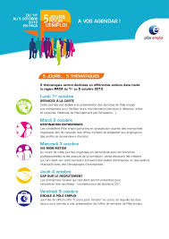 Maybe you would like to learn more about one of these? Programme Des 5 Jours Pour L Emploi En Paca