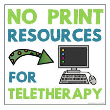 No Print Resources For Teletherapy Speech Therapy Speech Is Beautiful Speech Therapy Games Speech Therapy Activities Preschool Speech Therapy