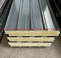 Rock Wool Sandwich Panel Wall&Roof White Rock Wool Sandwich ...