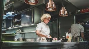 We offer a multiple course tasting menu featuring local ingredients. Chef Ana Ros Boomers Daily