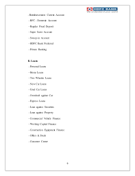 This branch managerjob description template includes the list of most important branch manager's duties and responsibilities. 56923701 Project Report Hdfc Bank