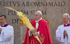 Misa del 8 de octubre de 2014. Papa Francisco Da Fuerte Mensaje En La Misa De Domingo De Ramos El Nuevo Diario