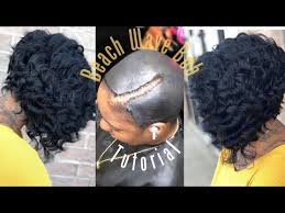 They are a necessity for those desiring to grow out the hair and keep them safe from the harmful. How To Do A Quickweave Curly Beach Wave Bob No Leave Out On A Protective Cap Detailed Tutorial Youtube