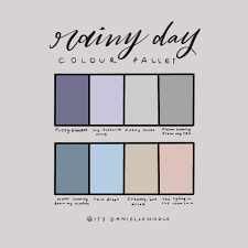Rainy Day Color Pallets My Tea Comfy Bedroom