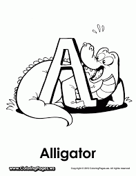 More 100 images of different animals for children's creativity. Printable Alligator Coloring Pages Coloring Home