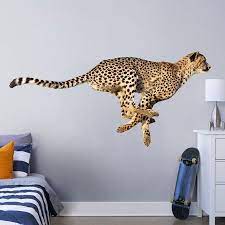 Fathead Cheetah Life Size Animal Removable Wall Decal Walmart Com In 2021 Removable Wall Decals Removable Wall Wall Decals