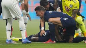 There have been serious concerns since sunday night, august 15, after the nigerian collapsed on the pitch while playing for his french club bordeaux in their first game of the season against marseille. D9u9sx0et1mznm
