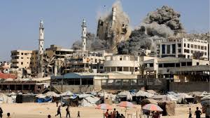 Israel Says 'Gaza Is Burning' as It ...