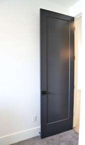 Is Charcoal The New Black Interior Door Styles Doors Interior Modern Painted Interior Doors