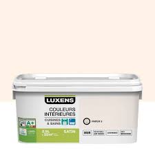 Peinture Couleurs Interieures Luxens Paper 3 2 5 L Leroy Merlin Couleur Interieure Peinture Murale Cuisine Couleur Peinture