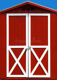 Within this series, the classic barn door hardware option expands into 21 different finishes, including barn red, antique pewter, brushed stainless steel, and modern gold—giving you more color choices within the same simple, sleek design. Red Barn Door Stock Image Image Of Beautiful Daylight 6395087