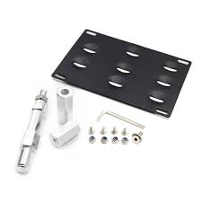 License Plate Holder Mount Tow Hook Bracket License Plate Relocator Frame Bracket For Audi A4 S4 A5 S5 A7 S7 08 Plate Holder Exterior Accessories License Plate