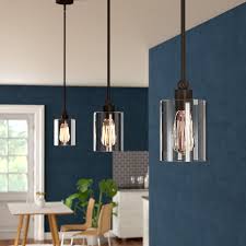 Rylan 1 Light Single Cylinder Pendant Kitchen Pendant Lighting Kitchen Pendants Pendant Lighting