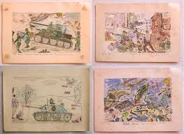 El a implicat marea majoritate a țărilor lumii—inclusiv toate marile puteri—care au format două alianțe militare opuse: 4 Scene Din Al Doilea Razboi Mondial Vintage World Maps Scene Map