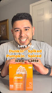 Trying Dunkin’s Spiked Pumpkin Spice Latte 🍹, Also, I did try the drink  straight from the can and it doesn’t change the final score., Would love to  hear your thoughts