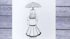 Bezaubernde zeichnung eines mädchens in saloppen kleidung schöne bilder zum abzeichnen. Ein Kawaii Madel Zeichnen Einfach Sketch Von Rizzo Chris Youtube