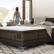 Stearns And Foster Oak Terrace Luxury 14 5 Inch King Size Cushion Firm Pillowtop Mattress Pillowtopmattress Stearns Mattress Sets Pillow Top Mattress Mattress
