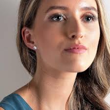 DEW Charming Paw Print Stud Earrings