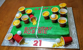19th Birthday Party Ideas For Guys 21st Beer Pong Birthday Cake 18th Birthday Cake For Guys 21st Birthday Cake For Guys Guys 21st Birthday