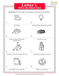 Learn is to gain knowledge and acquire skills . Words That Start With L For Kids